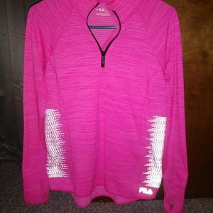 Med Fila sport pullover with zipper